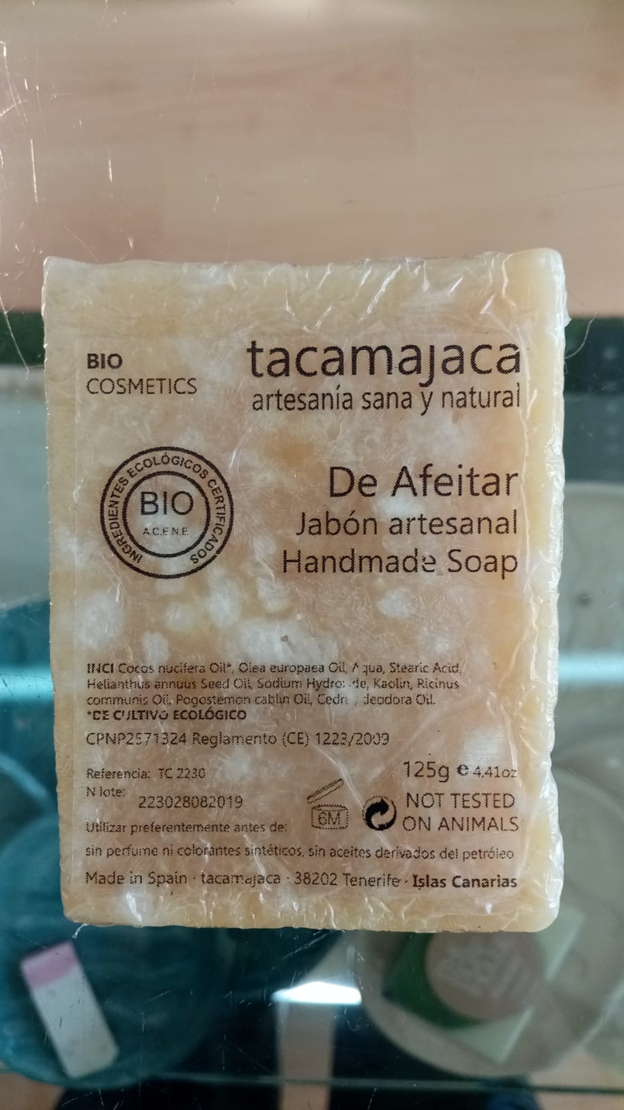 Jabón de afeitar